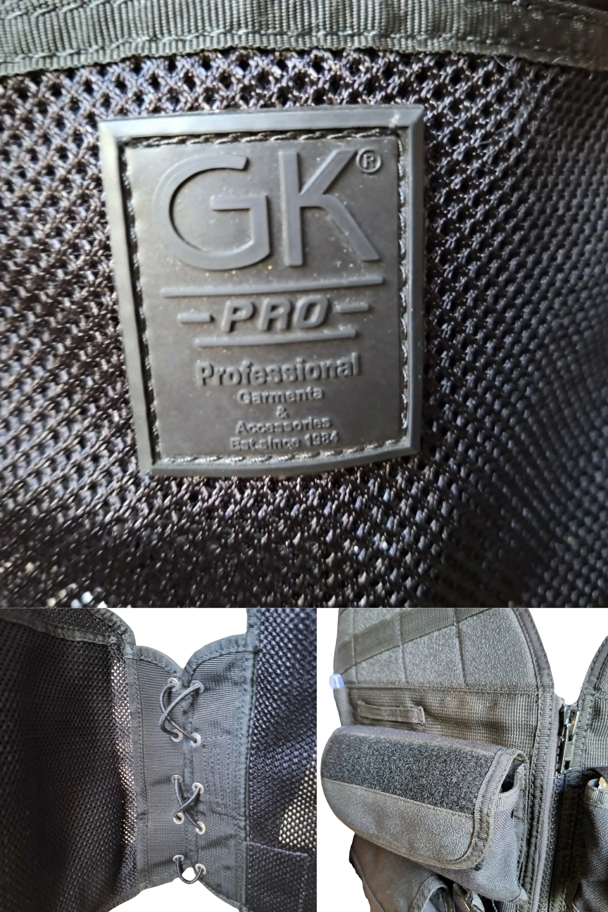 Gilete tático GK PRO + lanterna + acessórios M.O.L.L.E + 2 patches – photo 3